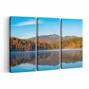 Grandfather Mountain, North Carolina, Usa Canvas print || Grandfather Mountain, North Carolina, Usa Wall Art || Grandfather Mountain, North