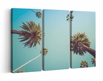 Palm Trees Canvas print || Palm Trees Wall Art || Palm Trees Poster || Palm Trees home decor || Palm Trees Print