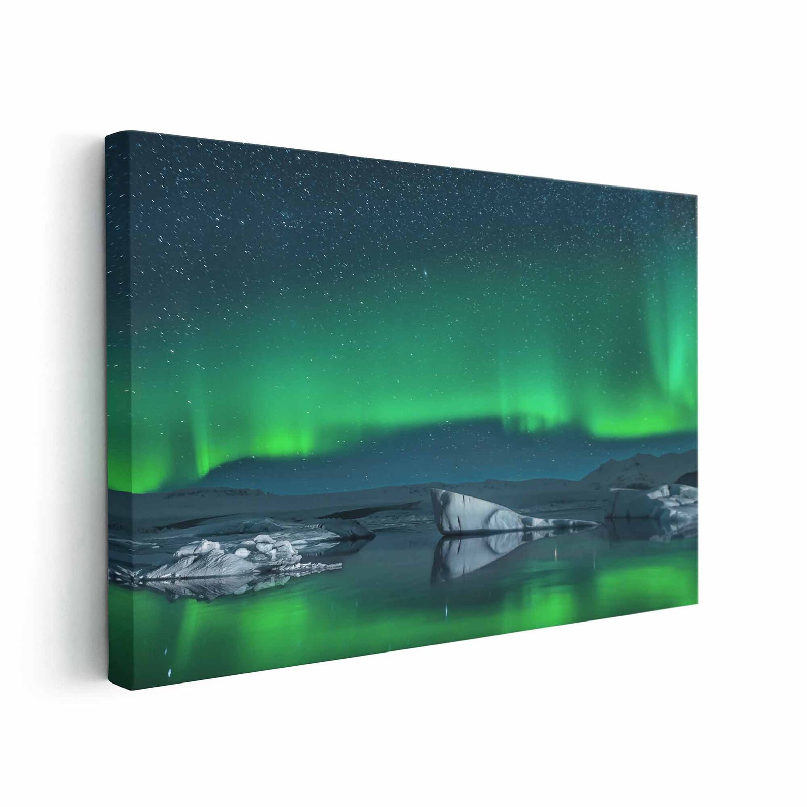 Northern Lights Canvas Wall Art Northern Lights Canvas Art Etsy