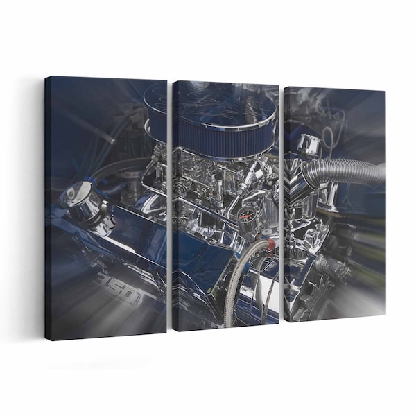 Car Engine Wall Art Etsy
