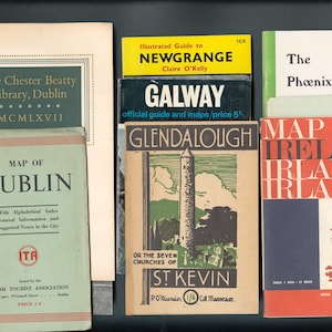 Vintage Ireland Map Collection: Historical Cartography Decor