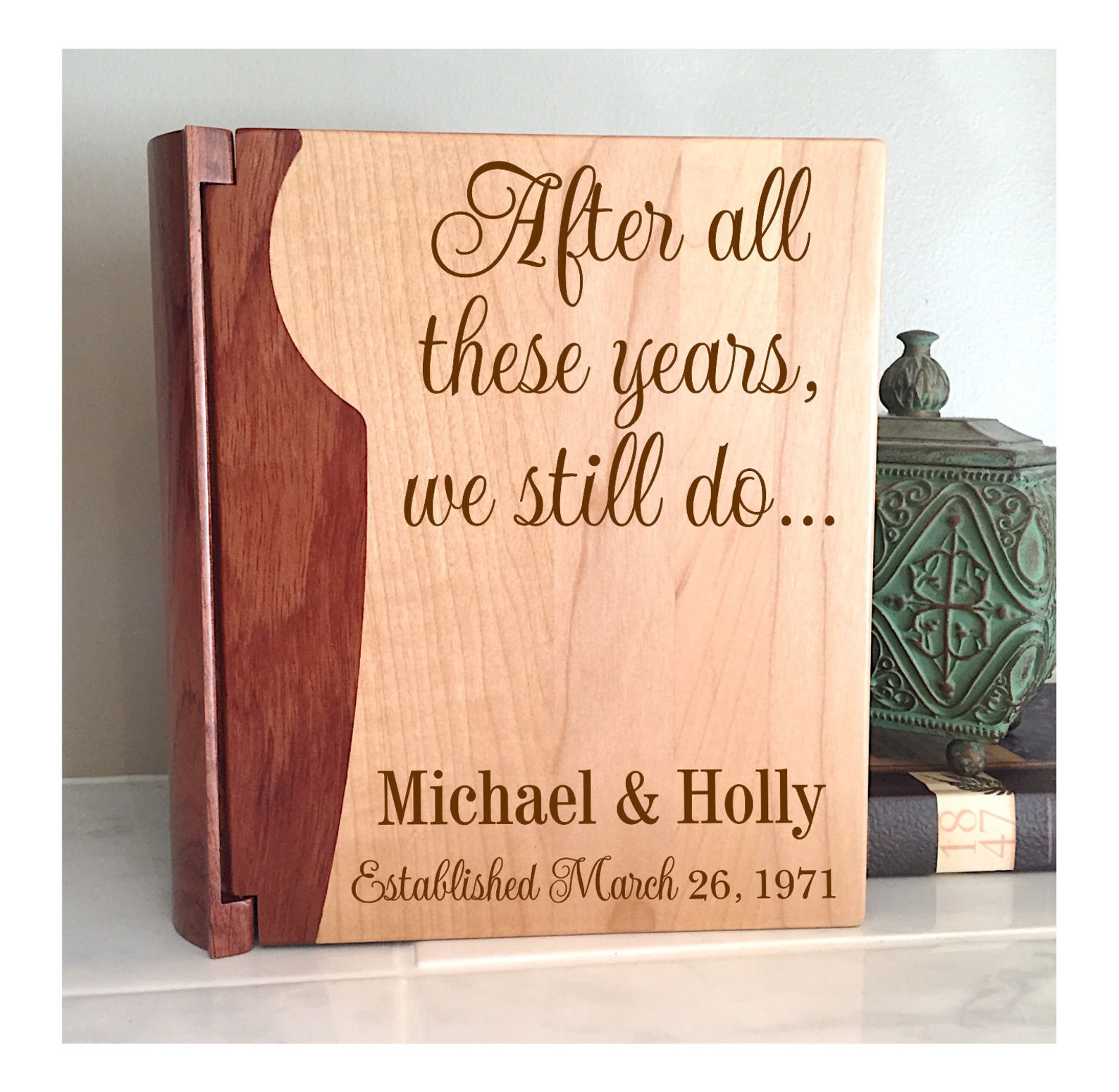 Personalized 50th Anniversary Photo Album 50th Anniversary Etsy