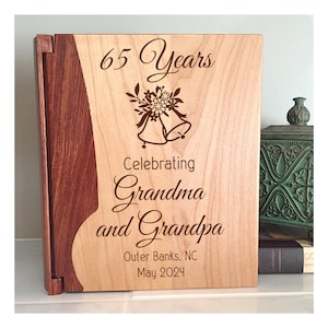 Personalized Anniversary Photo Album, Grandparents or Parents Keepsake Gift, Gift for Anniversary, Anniversary Celebration, 4x6 Photo Album