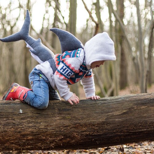 Shark Fin Shark Tail Kids Costume Etsy