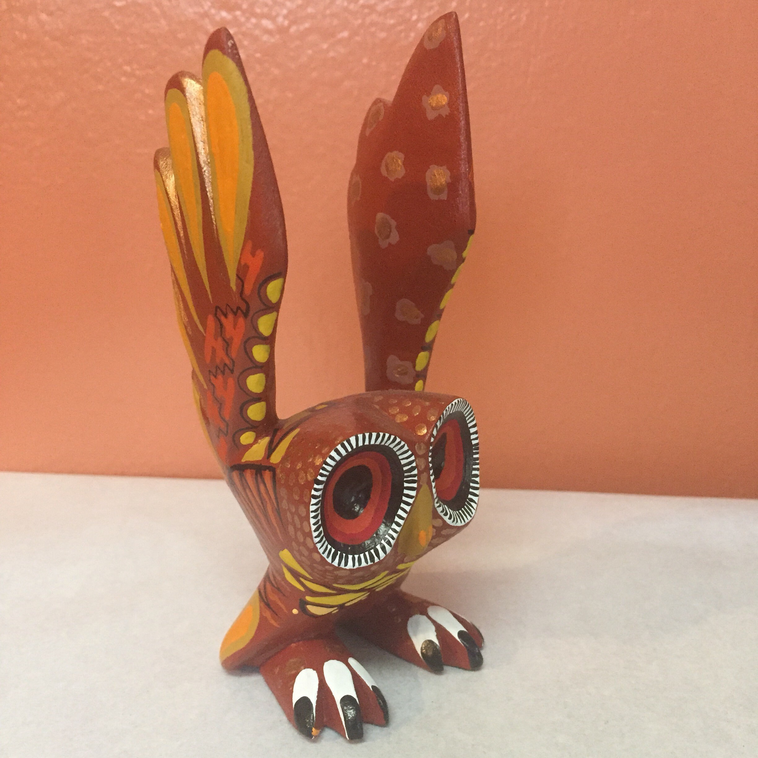 Alebrije Owl by Zeny Fuentes
