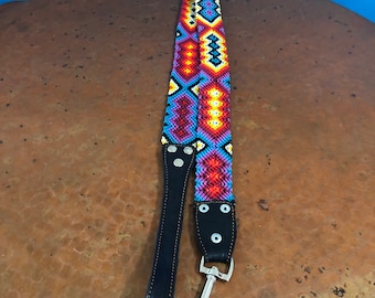 Handwoven Pet Leash from Chiapas, Mexico - 45” length