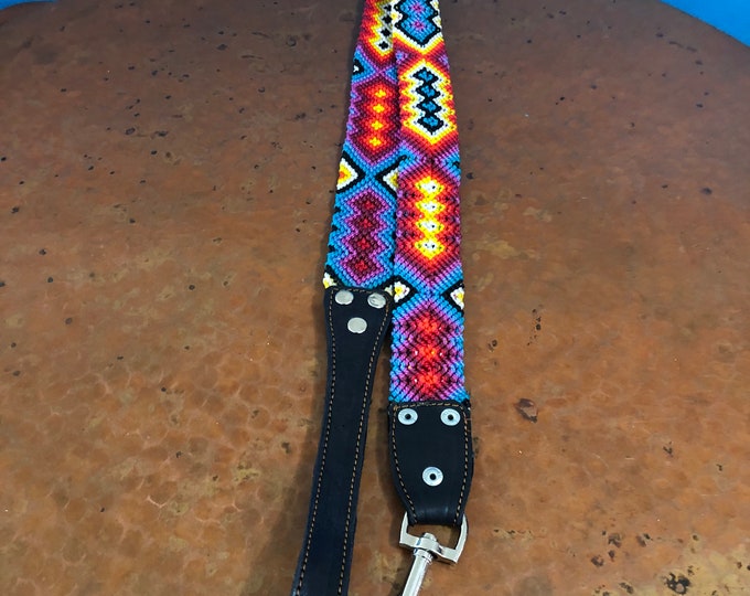 Handwoven Pet Leash from Chiapas, Mexico - 45” length