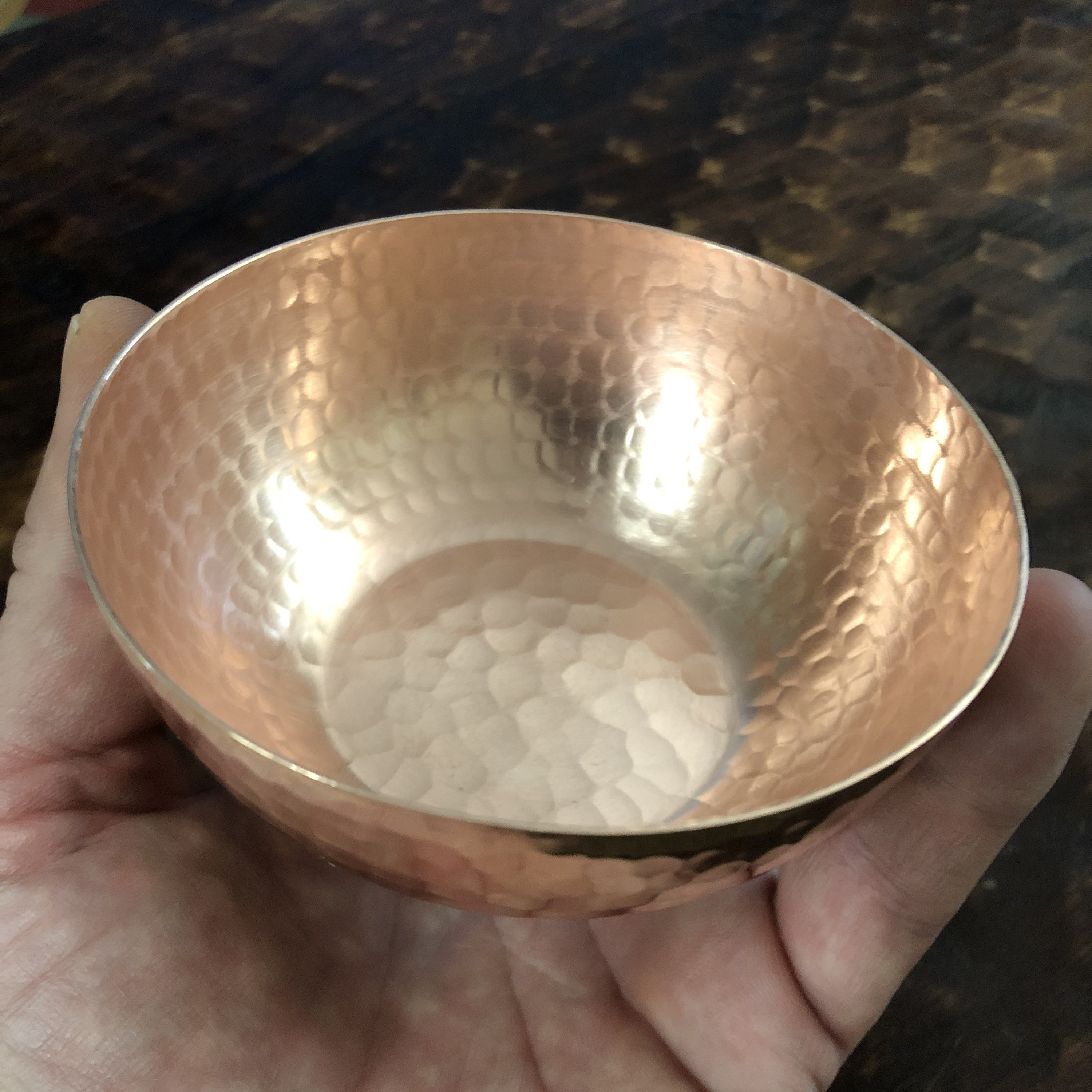 Turkish Copper Mixing Bowls - Small