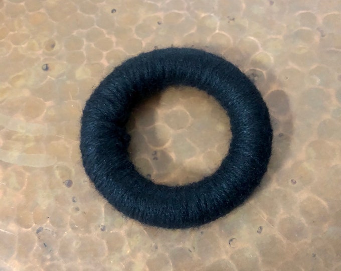 3” Black Pottery Ring Display Stand