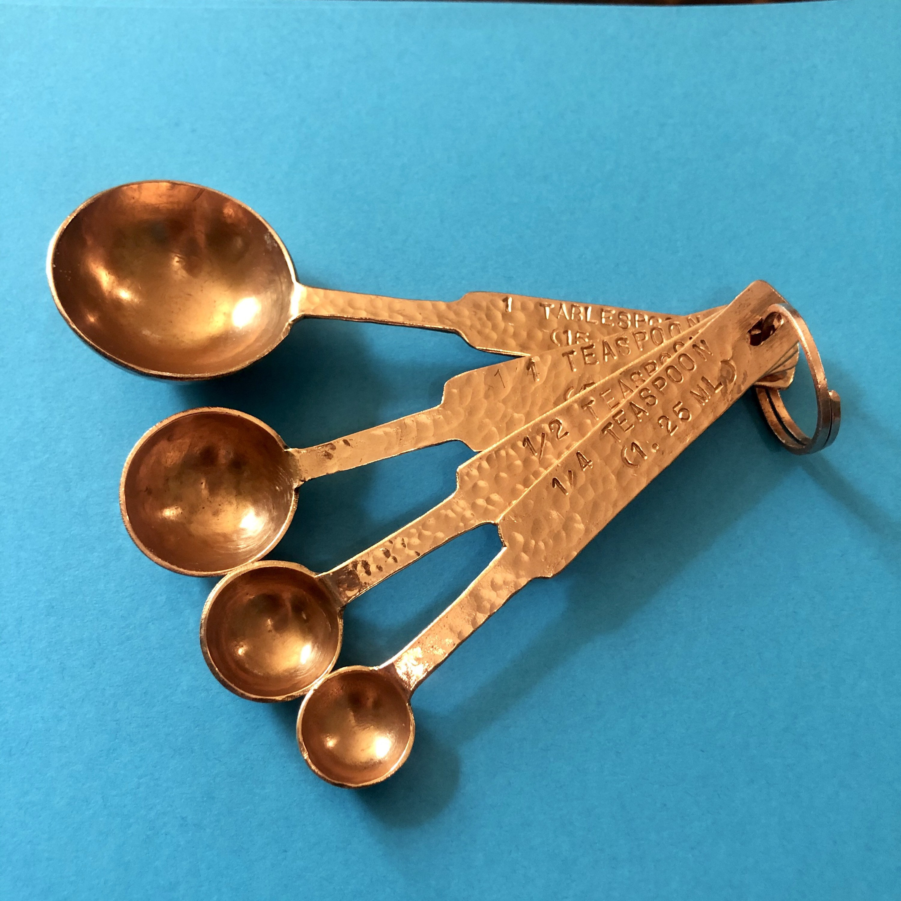 Brass Measuring Spoons