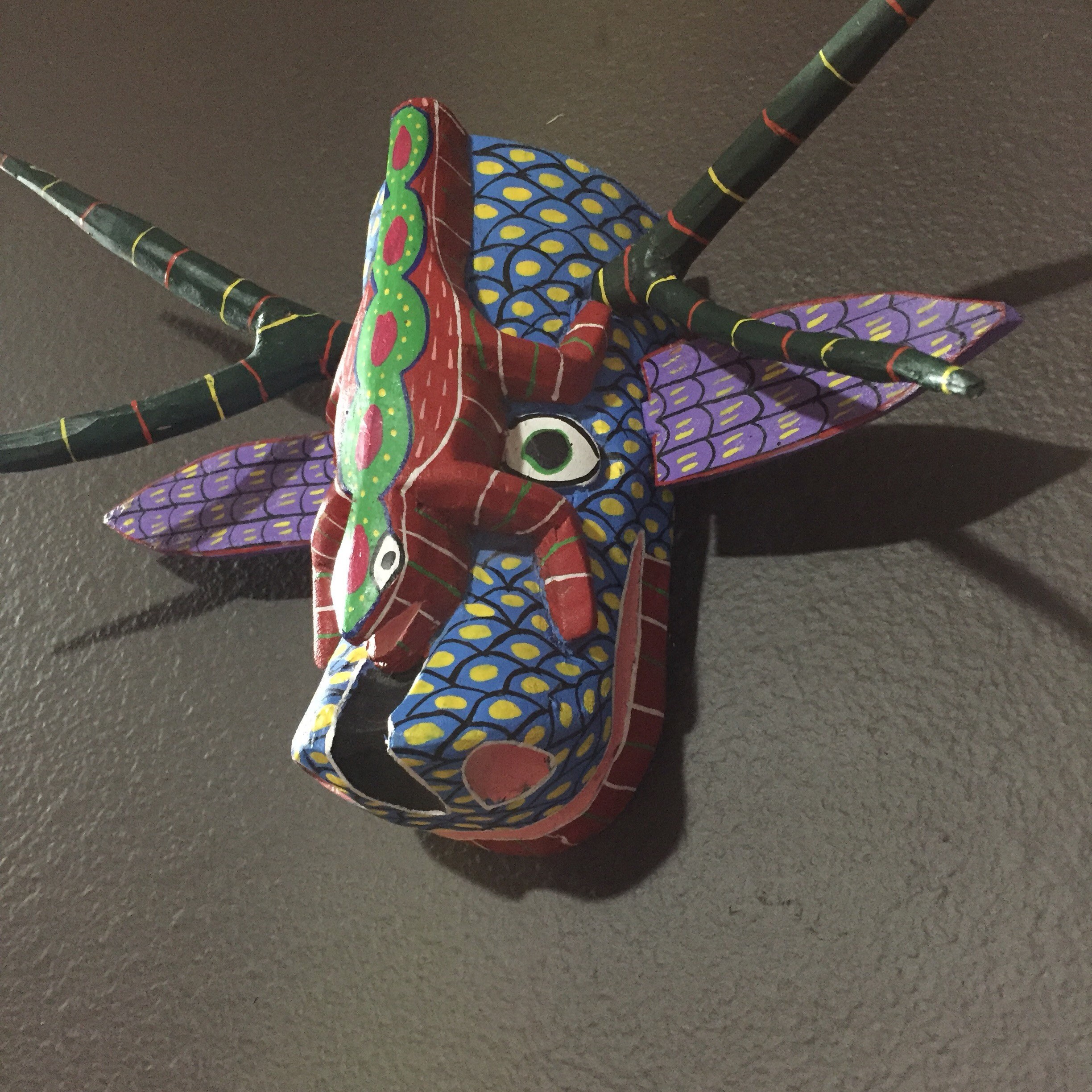 Mexican Decorative Indigenous Spirit Animal Hand Carved ...