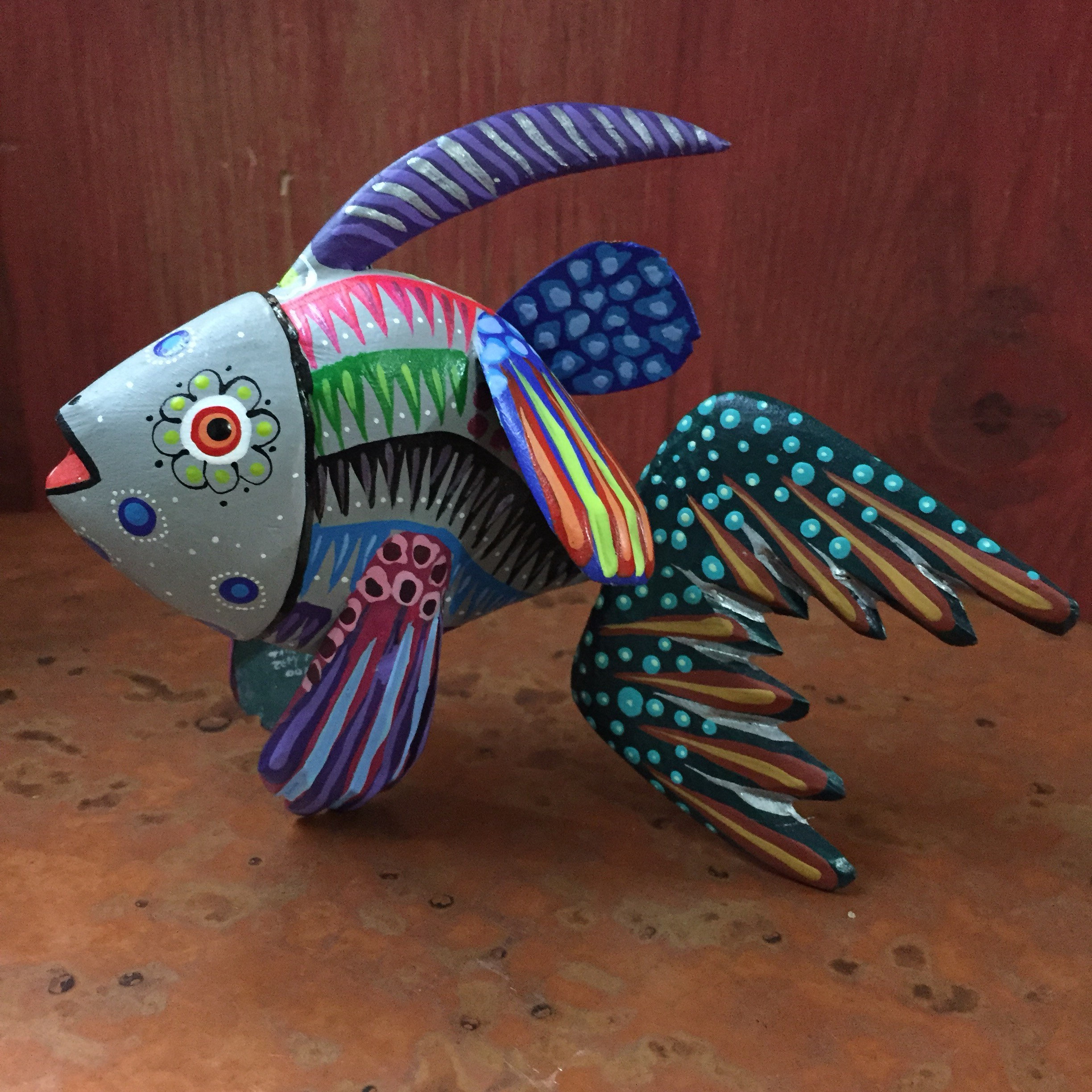 Alebrije Fish by Zeny Fuentes