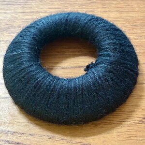 4” Black Pottery Ring Display Stand - Dual Sized Inner Dimensions