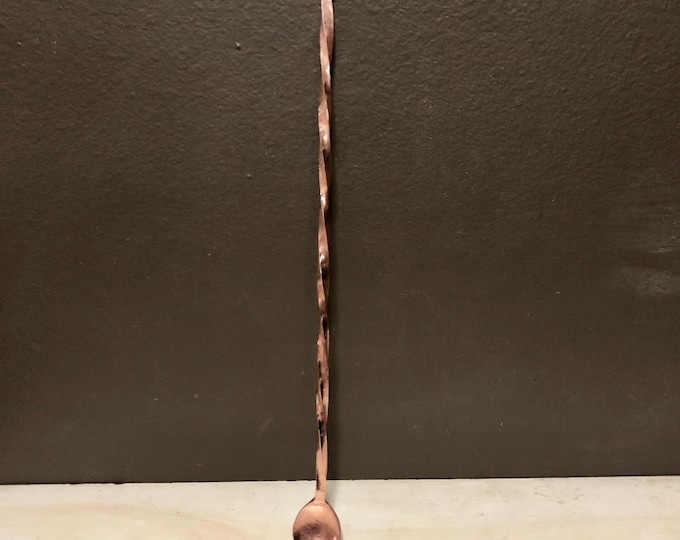 Pure copper cocktail spoon - 16”