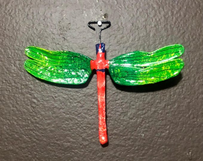 Paper Maché Dragonfly Wall Ornament from Izamal, Yucatán, Mexico