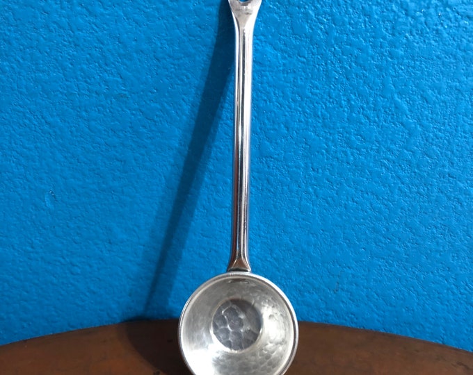 Hammered Aluminum 1oz Coffee Scoop Measuring Spoon - 8”