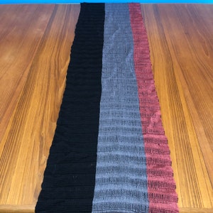 Handwoven Cotton Table Runner from Chiapas, Mexico - 72” x 11 1/2”