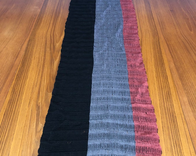 Handwoven Cotton Table Runner from Chiapas, Mexico - 72” x 11 1/2”