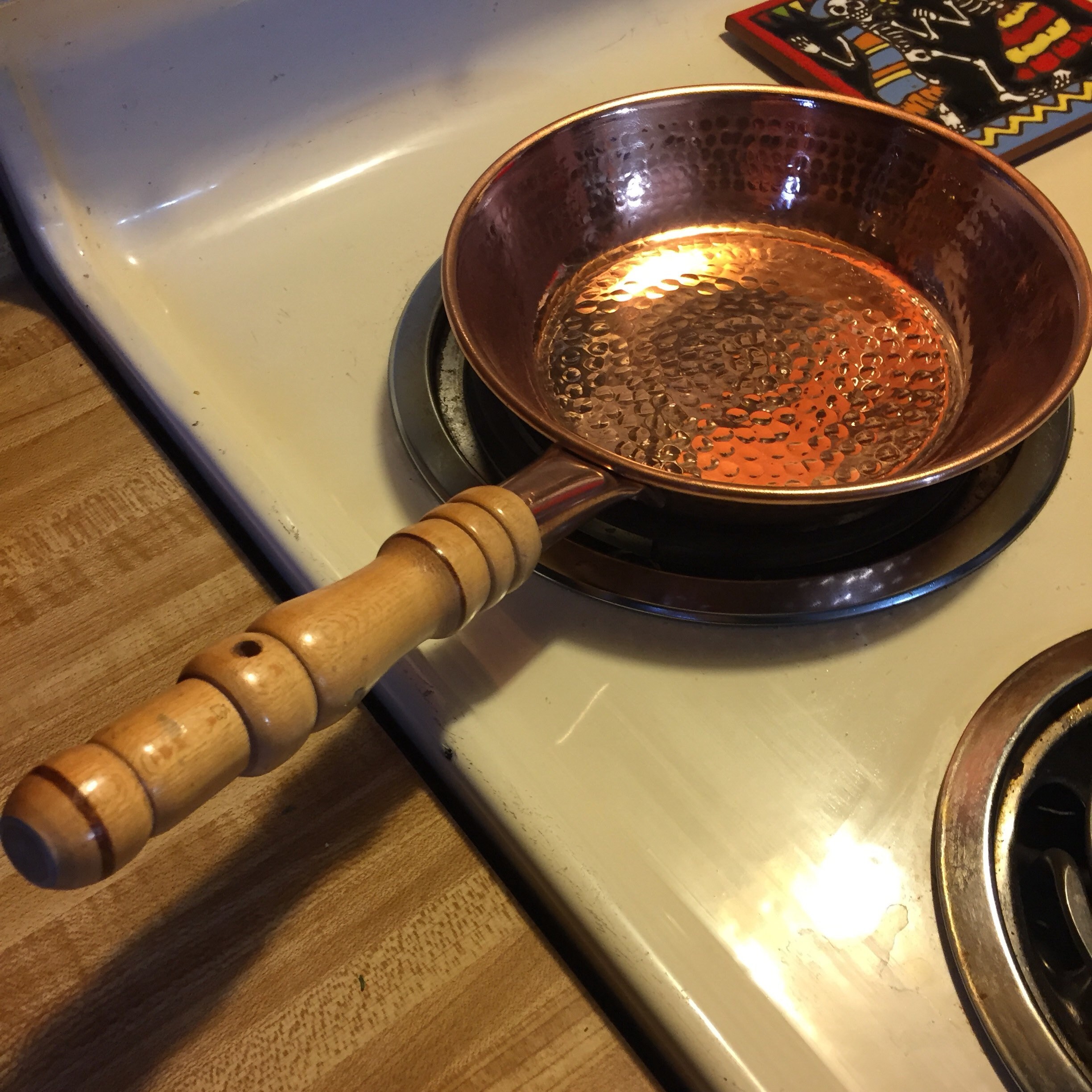 copper pan set target