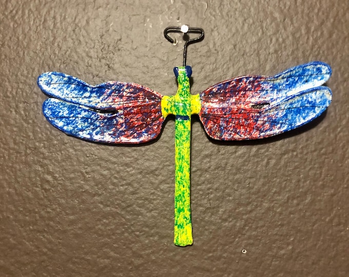Paper Maché Dragonfly Wall Ornament from Izamal, Yucatán, Mexico