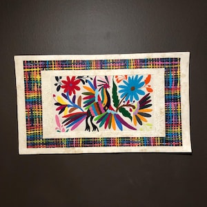 Otomi Embroidery Art: Mexican Folk Art with Amate Bark Paper