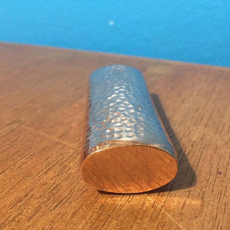 Handcrafted Pure Copper Lighter Cover with Hand Hammered Texture