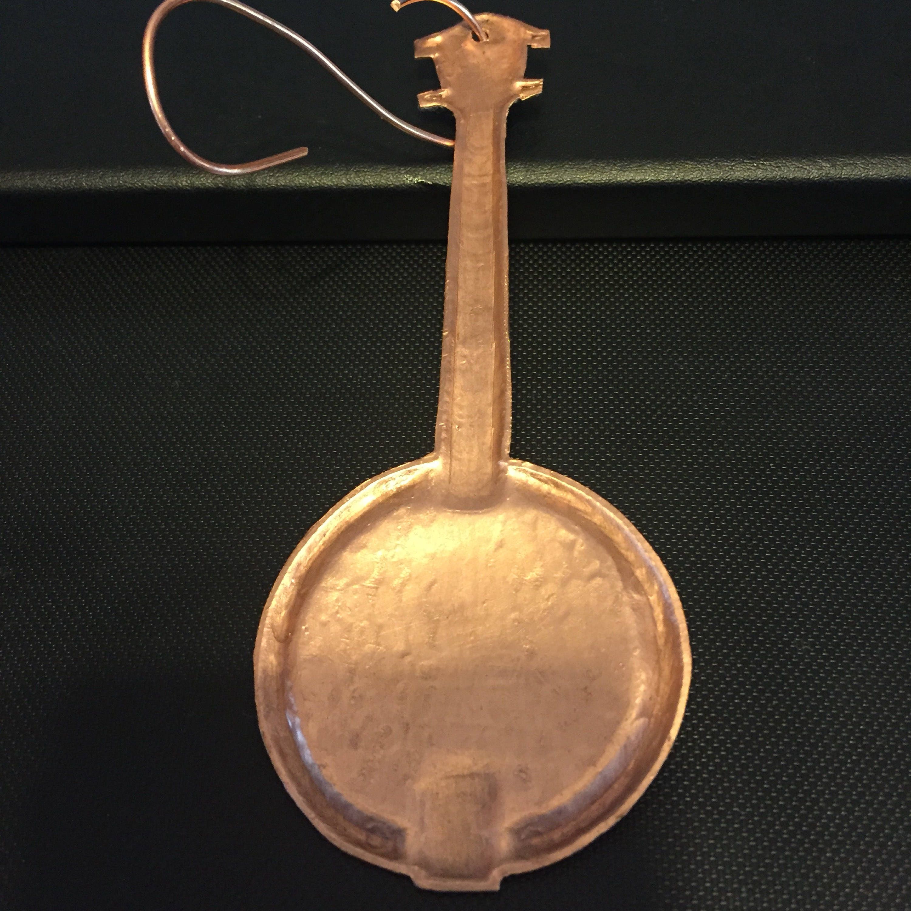 Banjo Christmas Ornament 