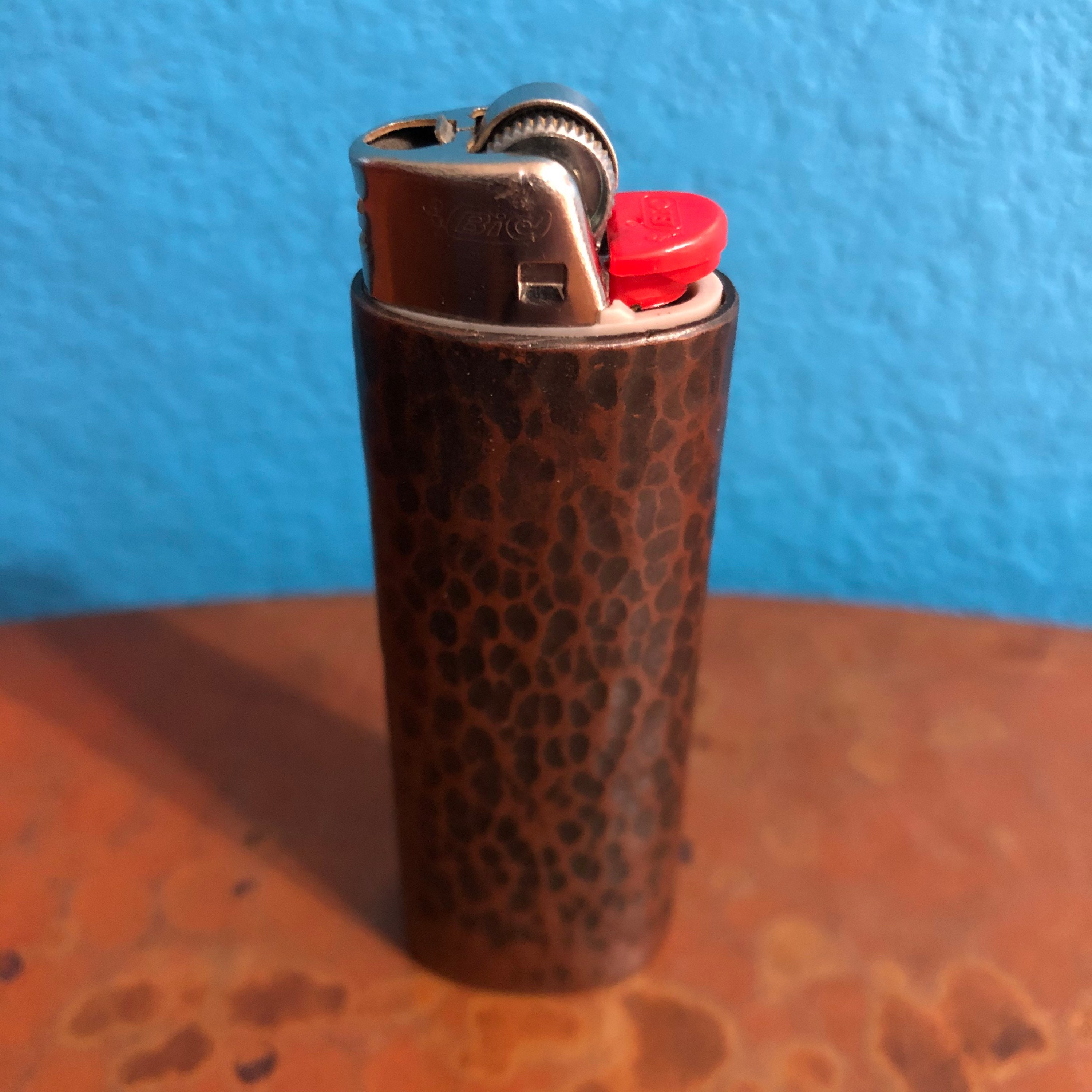 D-GOOD Mini Bic Lighter Case Louis Vuitton Brown