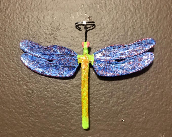 Paper Maché Dragonfly Wall Ornament from Izamal, Yucatán, Mexico