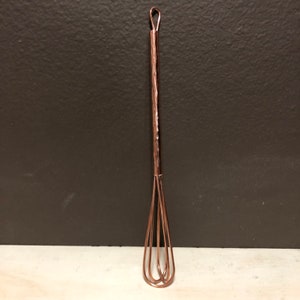 Handcrafted Pure Copper Mini Bar and Cocktail Whisk image 7