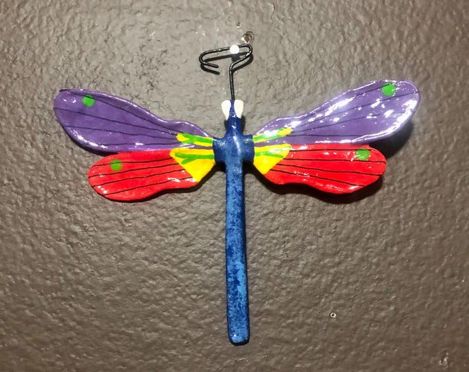 Paper Maché Dragonfly Wall Ornament from Izamal, Yucatán, Mexico