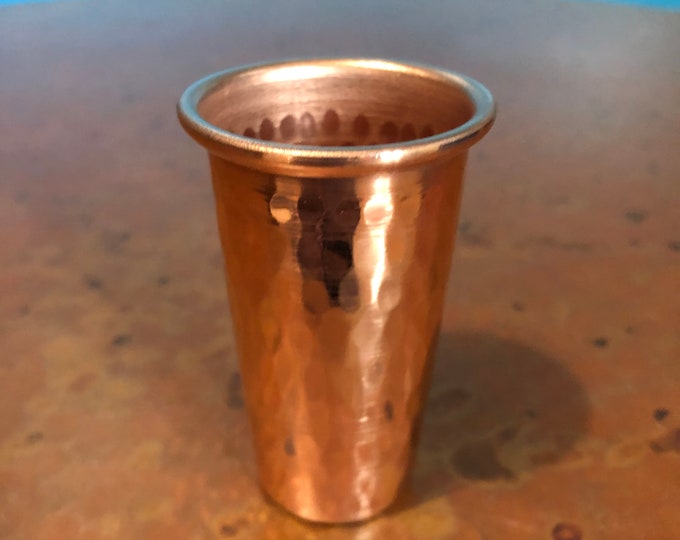 1.5oz Pure Hammered Copper Shot Glass