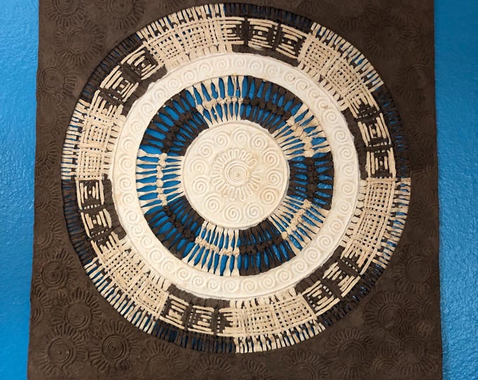 Handmade Amate Bark Paper Wall Art: Traditional Mexican Folk Art