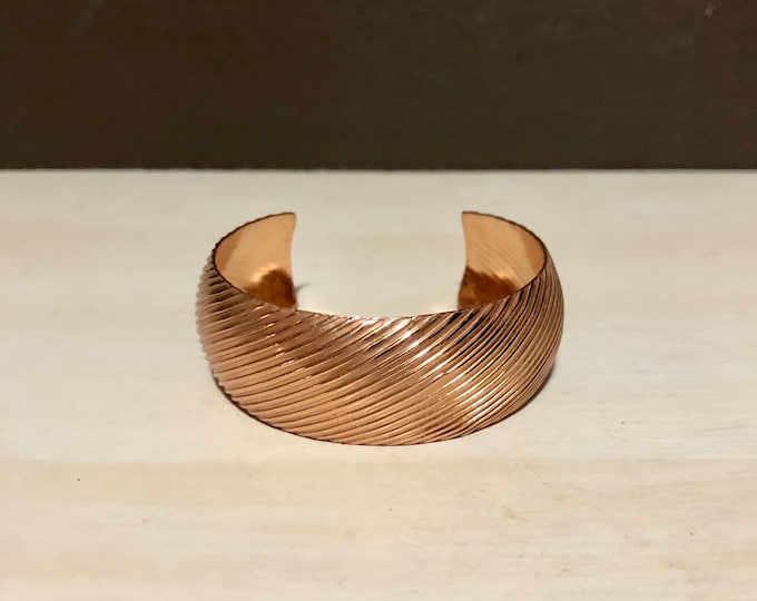 Pure Copper Cuff Bracelet