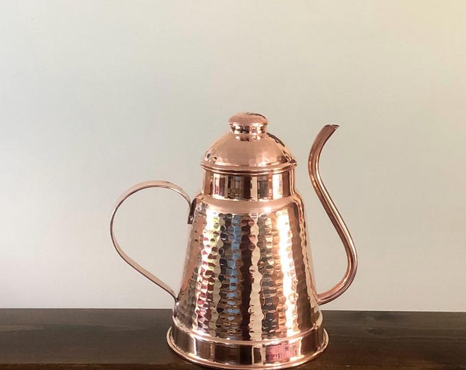 Handcrafted Hammered Pure Copper Watering Can