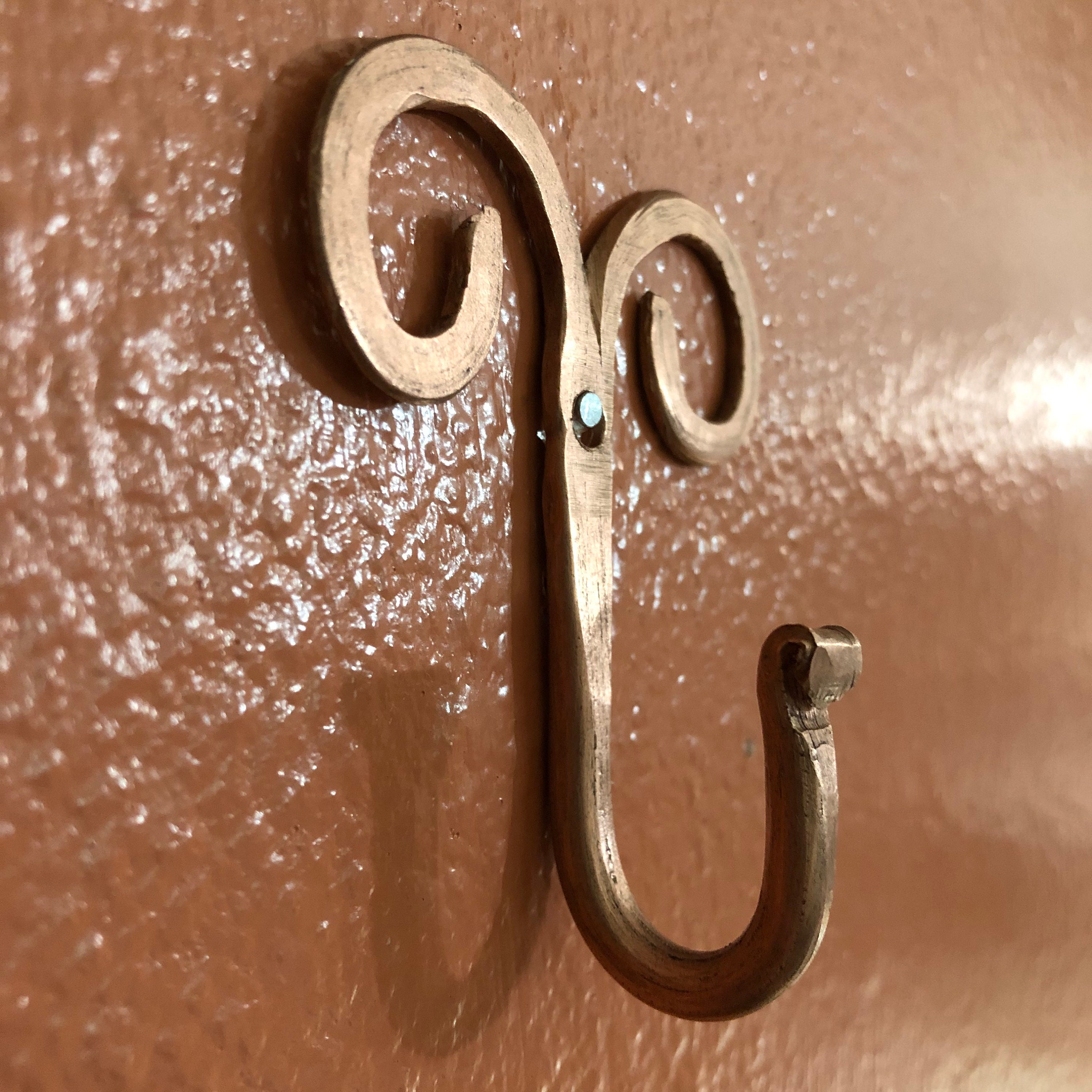 Handcrafted Pure Copper Wall Hook / Decorative Coat Hooks