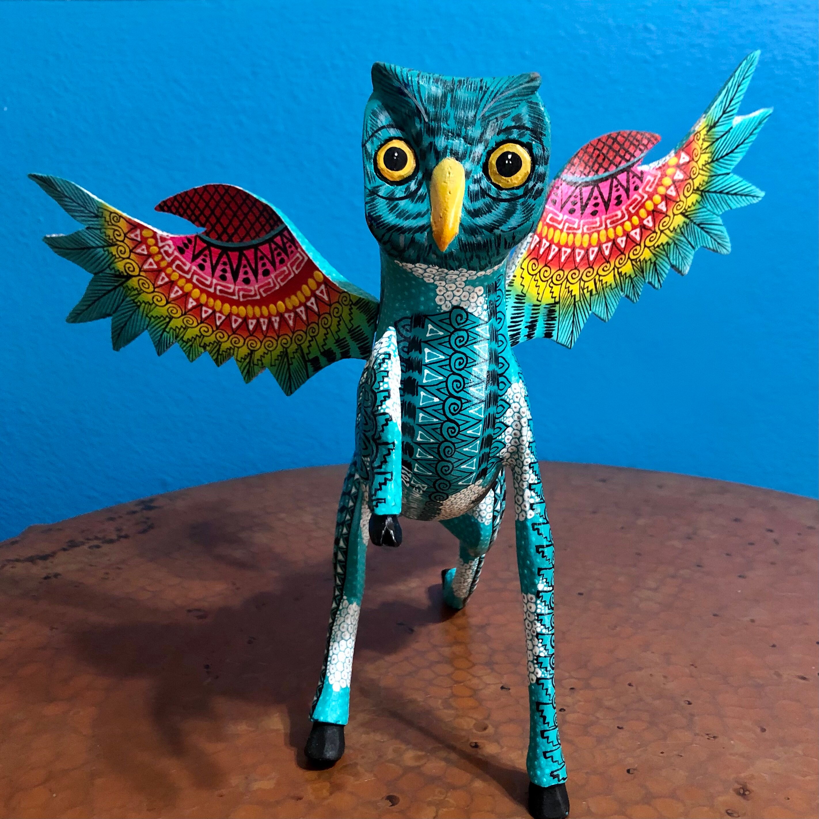 Alebrije Spirit Animal Wood Carving by Esperanza Martinez from Oaxaca