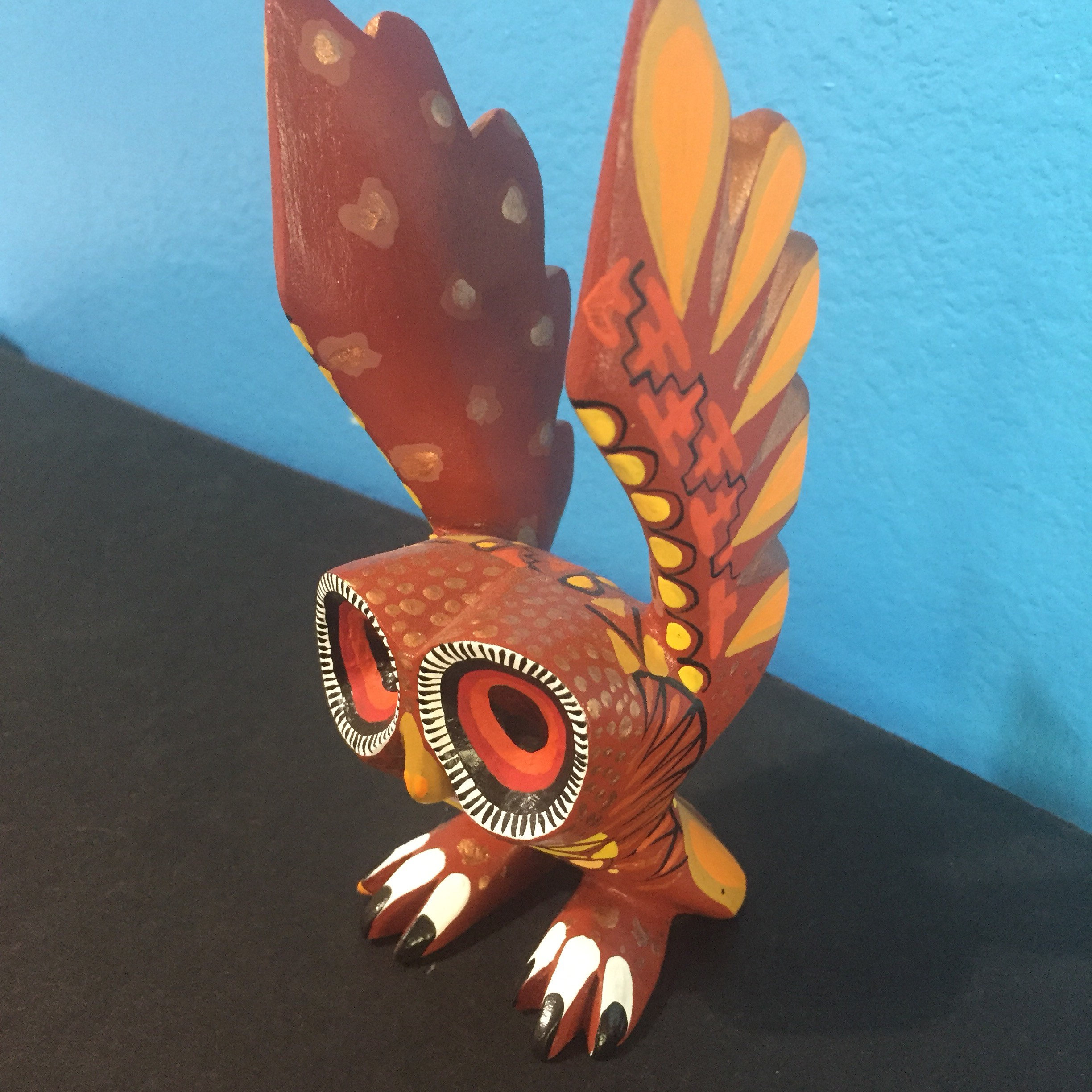 Alebrije Owl by Zeny Fuentes