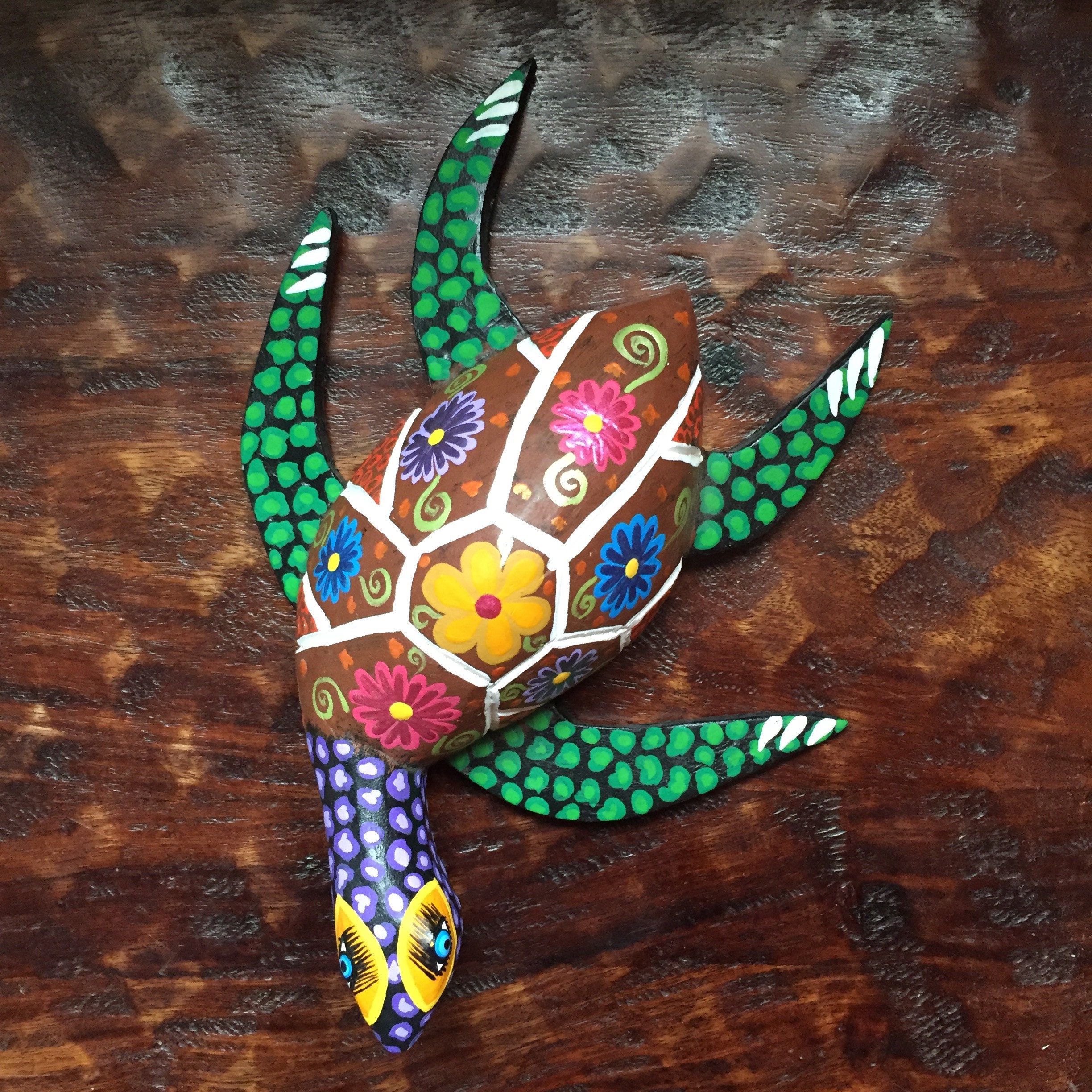 Alebrije Turtle by Zeny Fuentes