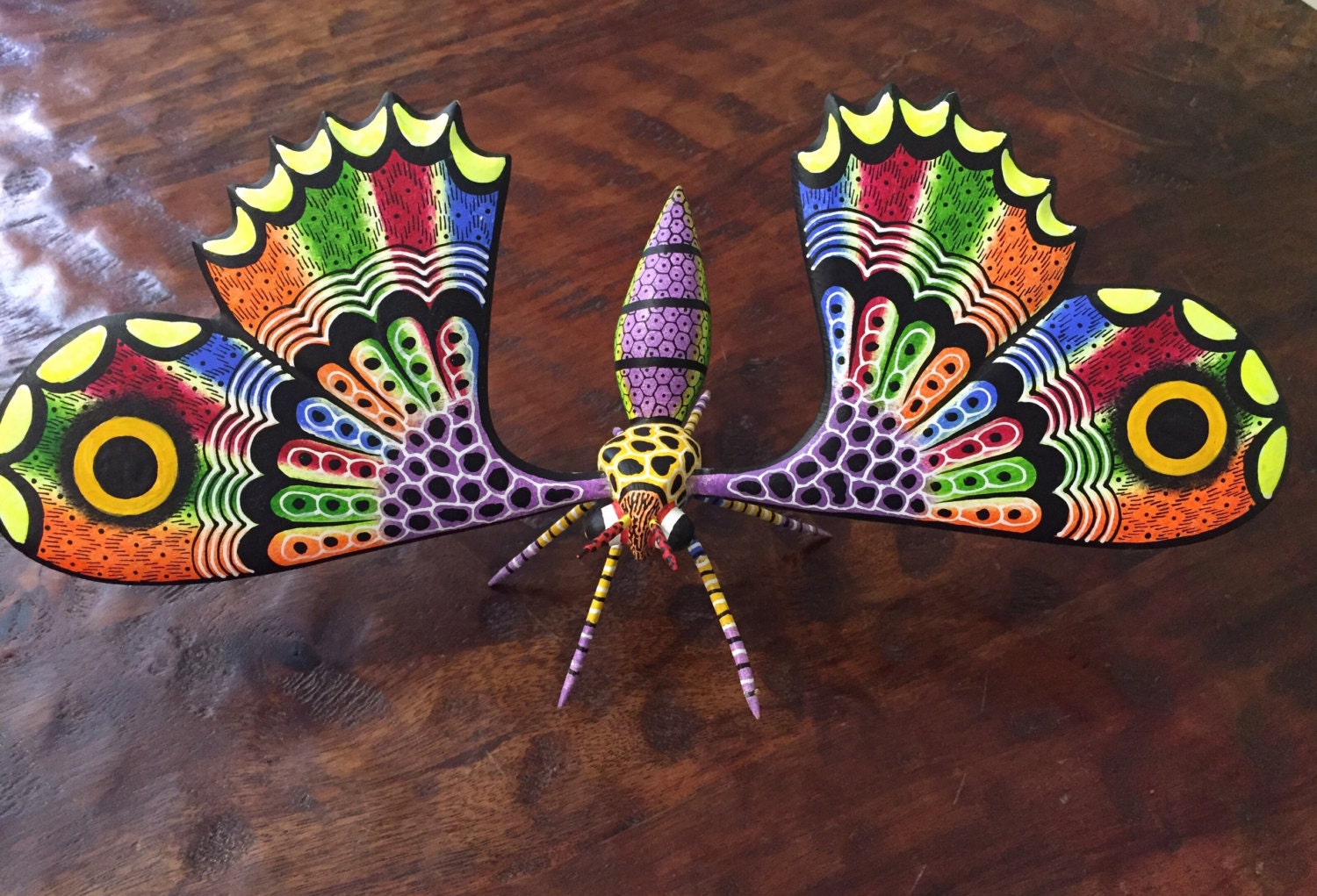 Alebrije - 7 Butterfly by Zeny Fuentes