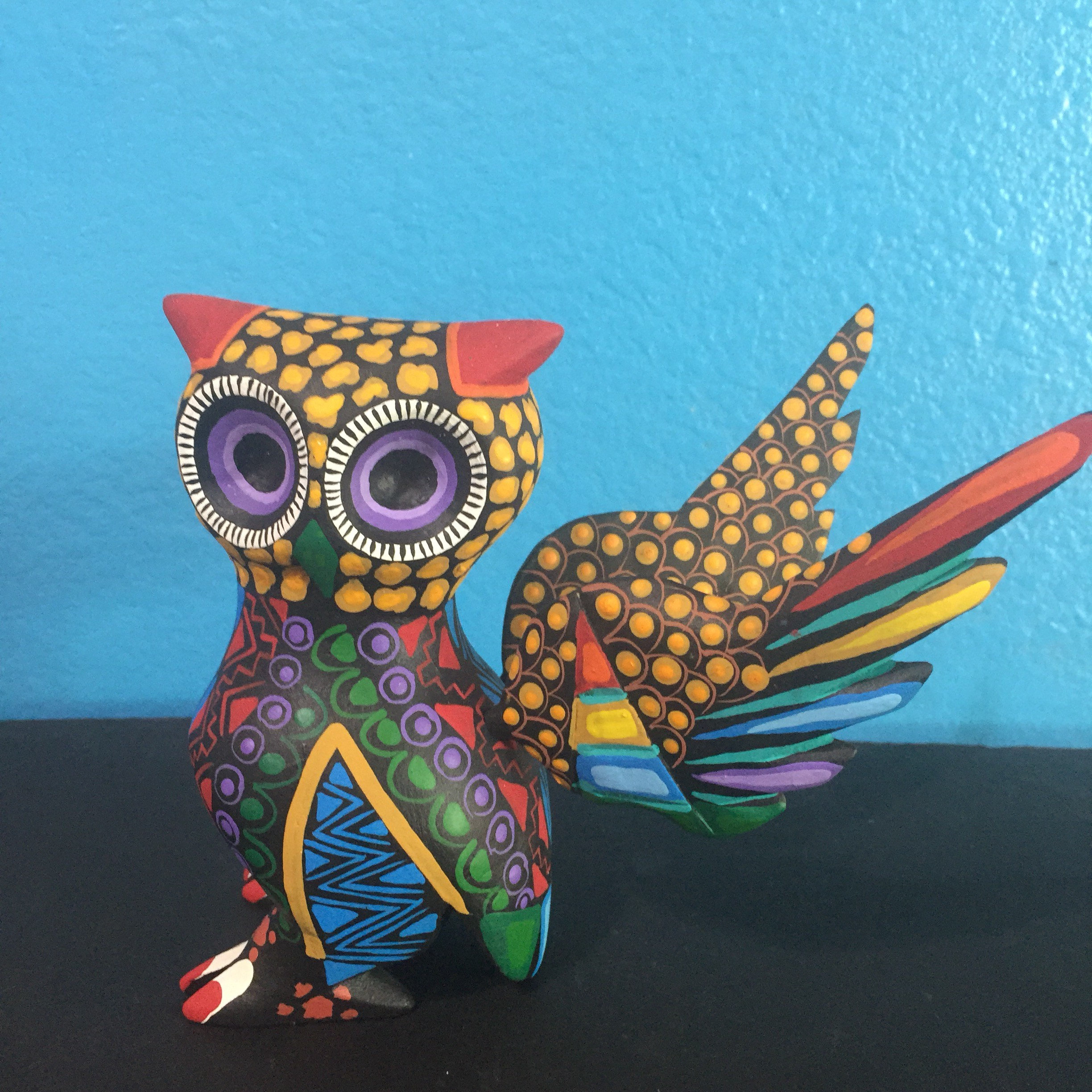 Alebrije Owl by Zeny Fuentes