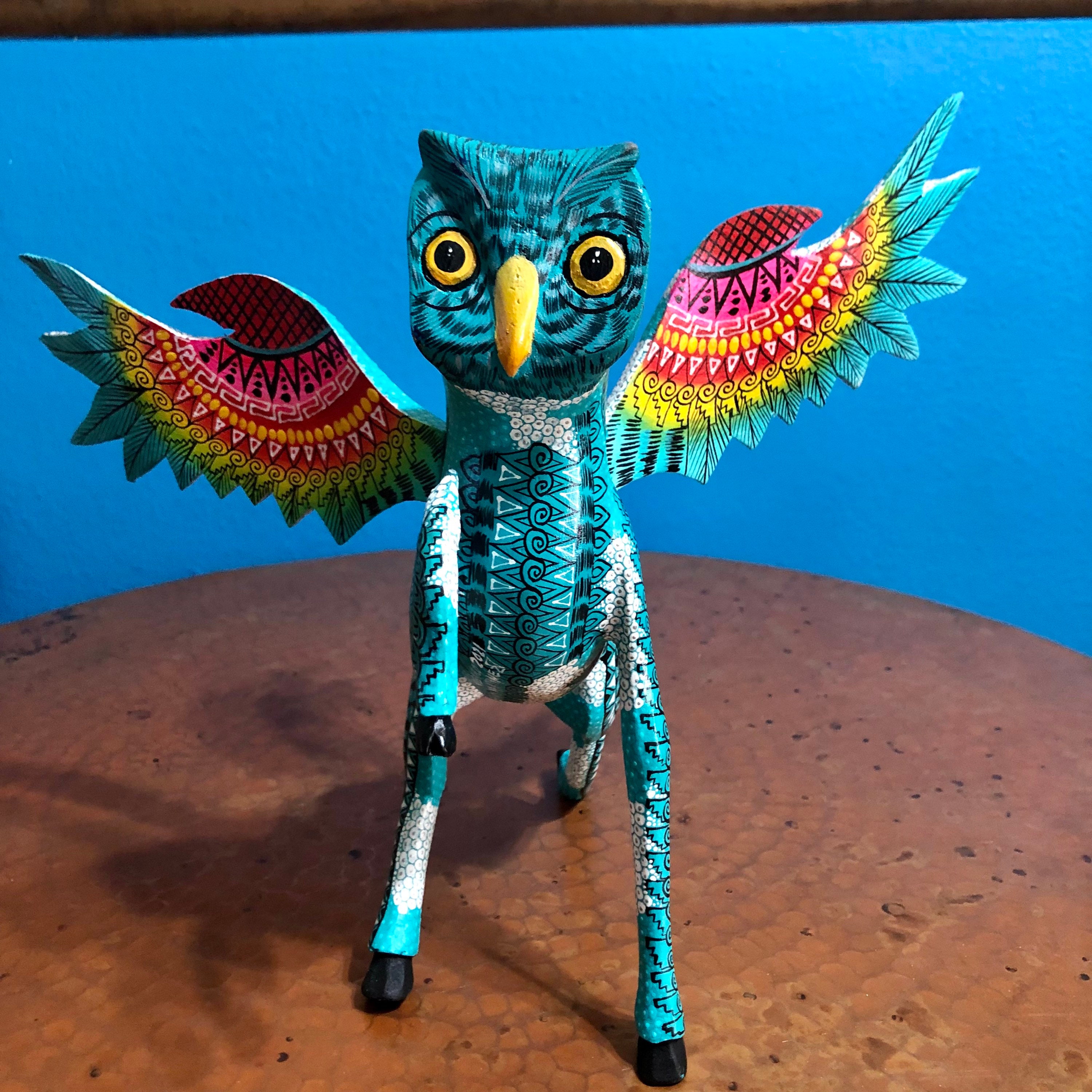 Alebrije Spirit Animal Wood Carving by Esperanza Martinez from Oaxaca