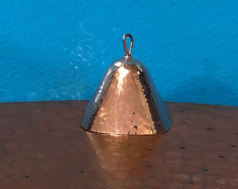 Pure Hammered Copper Cowbell (2.5”)