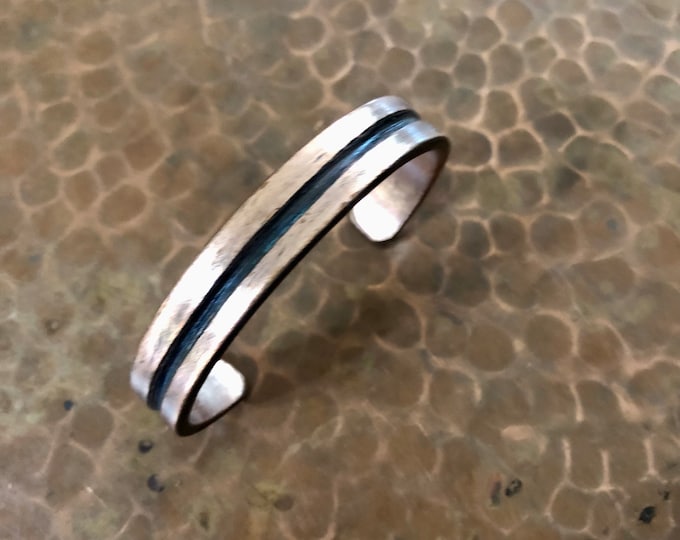 Hand Hammered Copper Cuff Bracelet