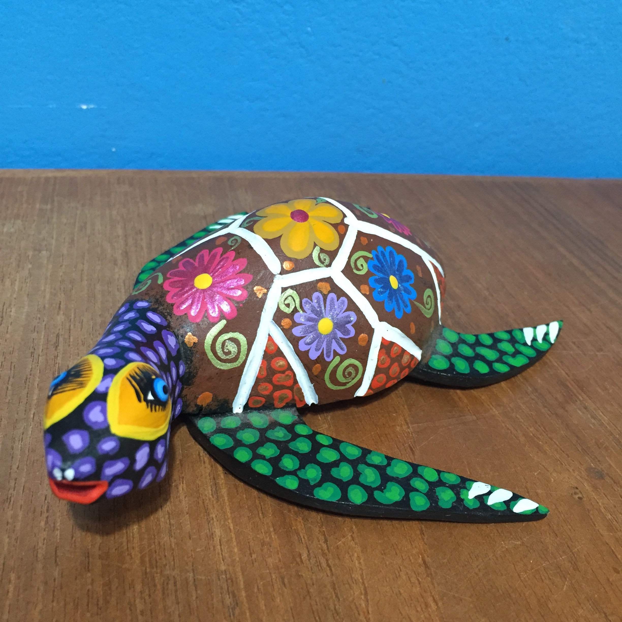 Alebrije Turtle by Zeny Fuentes