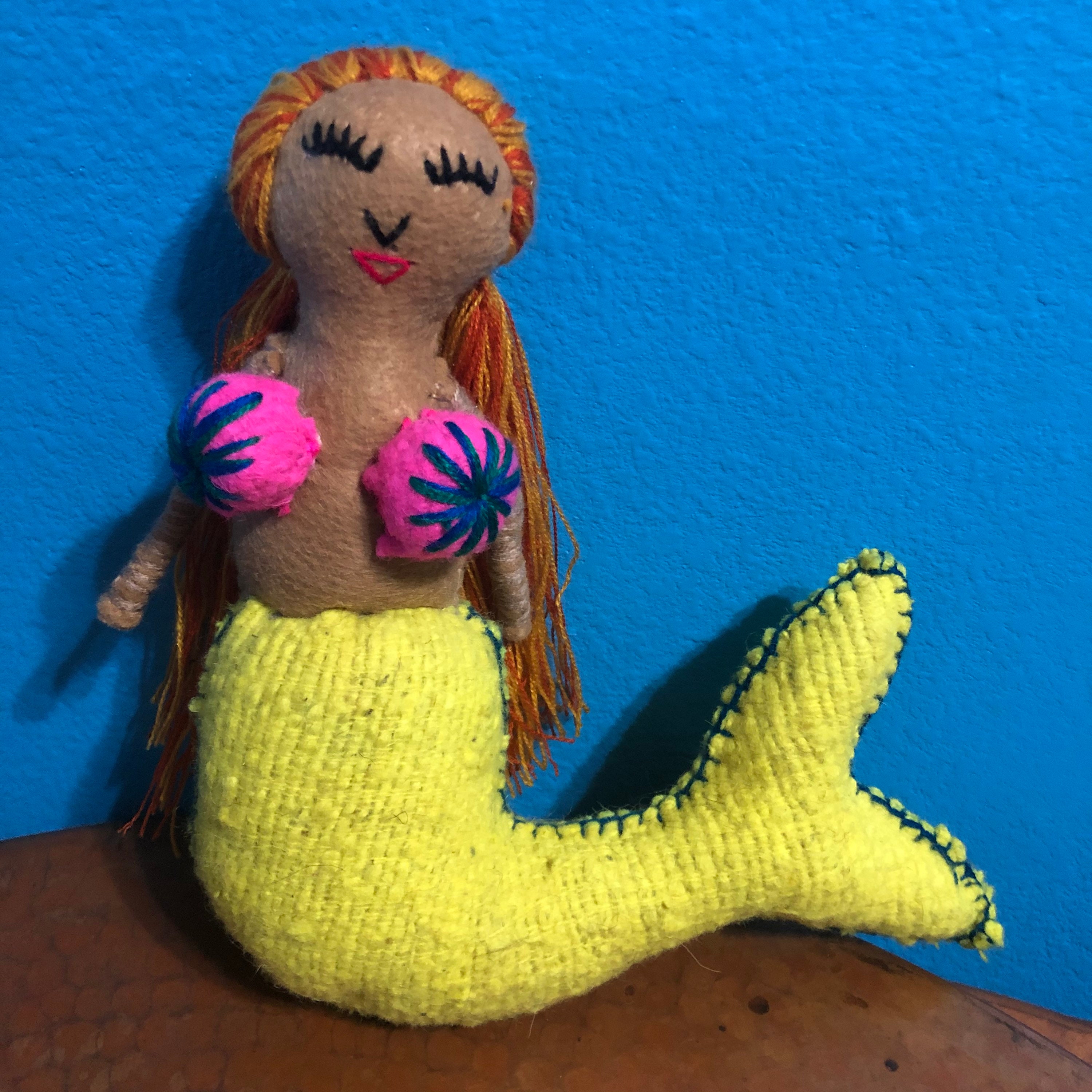 Hand Sewn Stuffed Animal Mermaid Plush Toy - Etsy Ireland Hand Sewn Stuffed Animal Mermaid Plush Toy - Etsy Ireland