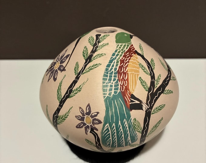Mata Ortiz Ceramic Pottery Vase Olla by Jose Villa (Chihuahua, Mexico)