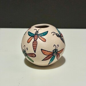 Mata Ortiz Ceramic Mini Seed Pot by Martha Hernandez (Chihuahua, Mexico)