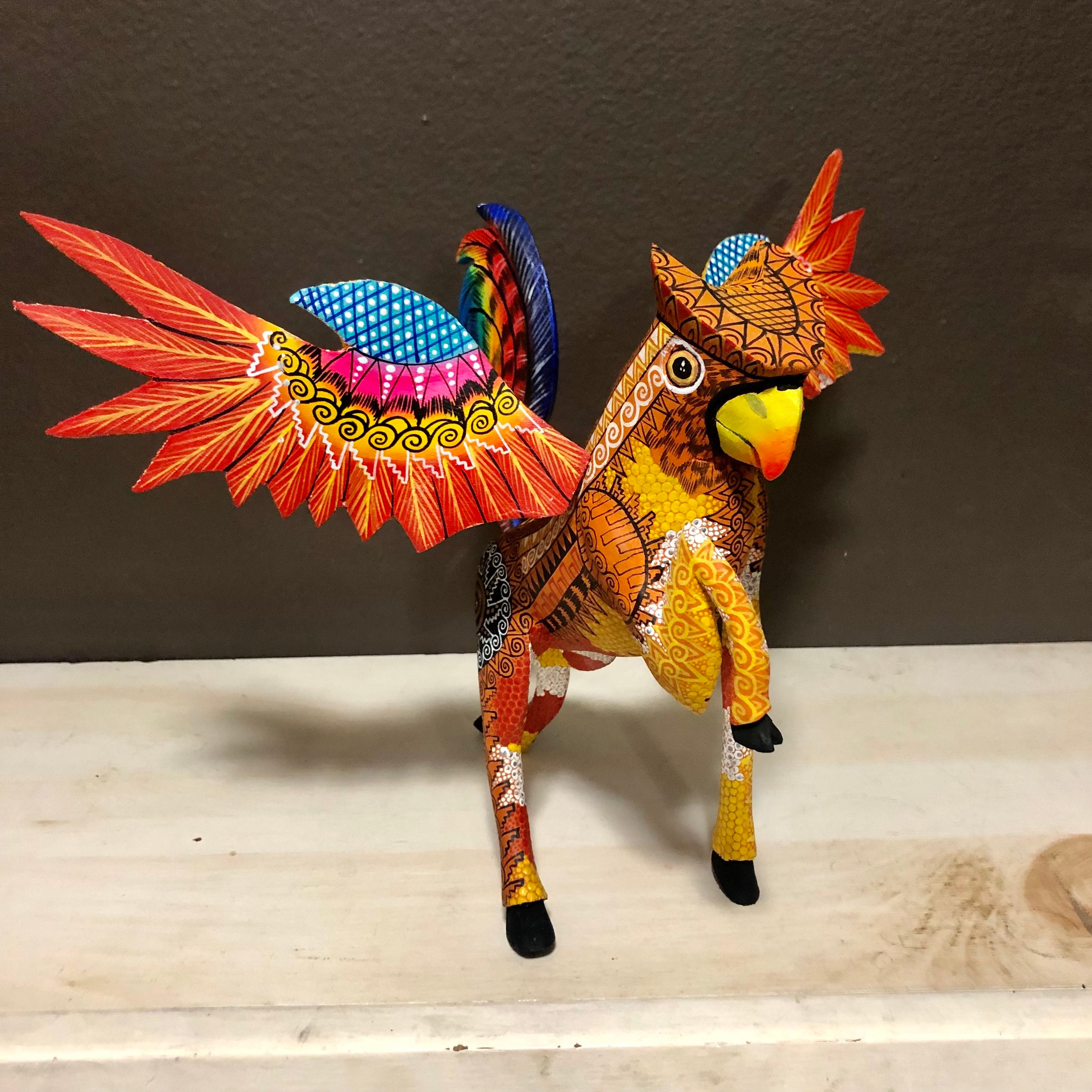 Alebrije Spirit Animal Wood Carving by Esperanza Martinez from Oaxaca