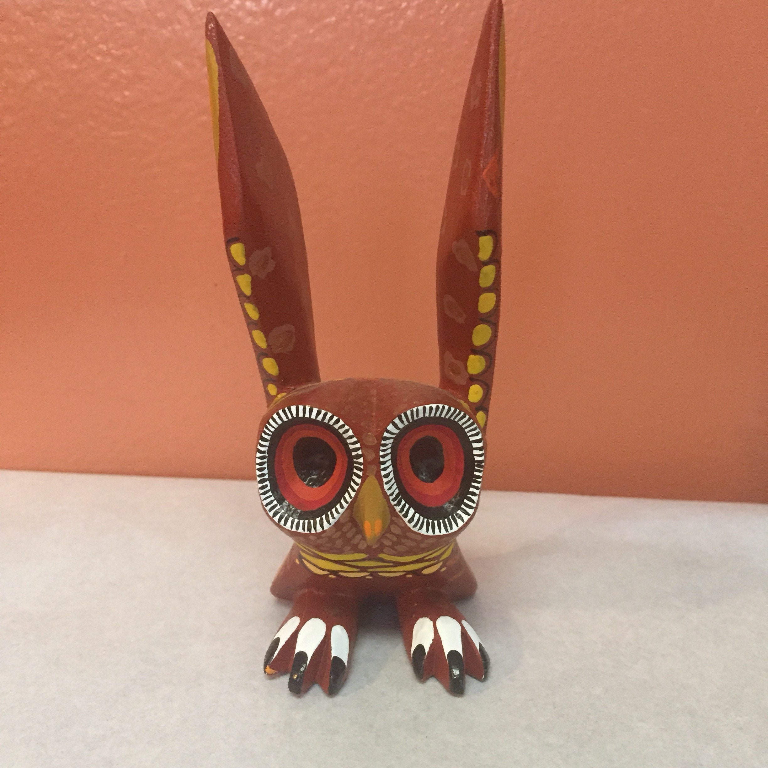 Alebrije Owl by Zeny Fuentes